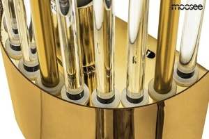 STOC 2 BUC!!!APLICA DE PERETE AMANDA, AURIE, REALIZATA DIN STICLA SI METAL, STIL MODERN - Img 3