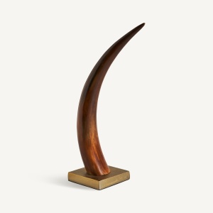STOC!!! DECORATIUNE PANYA, DIN OS BRUN SI METAL, DESIGN CONTEMPORAN, VICAL HOME