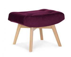 TABURET ANGEL, BORDO/STEJAR, STIL CLASIC