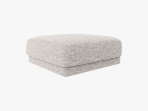 TABURET MILEY, 90 CM, GRI DESCHIS 06, TAPITERIE CHENILLE, DESIGN DEOSEBIT