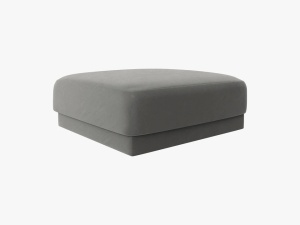 TABURET MILEY, 90 CM, GRI DESCHIS 13, TAPITERIE DIN CATIFEA, DESIGN DEOSEBIT