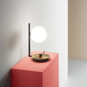 VEIOZA BIRDS TL1, NEGRU/ALAMA, DIN METAL, STIL MODERN - Img 3
