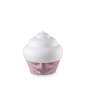 VEIOZA CUPCAKE TL1 BIG, ROSA, DESIGN MODERN, IDEAL LUX