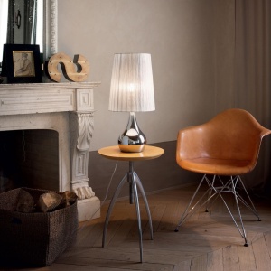 VEIOZA ETERNITY TL1 BIG, ARGINTIU, DESIGN CLASIC, IDEAL LUX