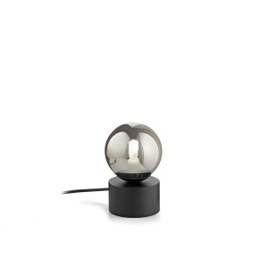 VEIOZA PERLAGE TL1, FUMURIU/NEGRU, DIN METAL, STIL MODERN