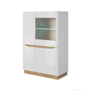 VITRINA LIVING CU LED ANGEL AWT90 DESIGN SCANDINAV PSK
