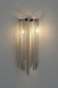 APLICA ATLANTA, CROM, DIN METAL SI ALUMINIU, STIL MODERN FUTURIST - Img 3