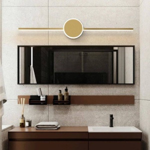 APLICA, LED 80CM GOLD, COD APP844-1W, METAL SI LED