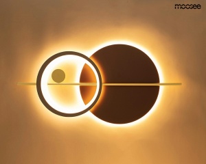 APLICA MOONS AURIU, CONFECTIONATA DIN METAL, STIL MODERN - Img 2