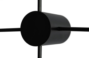 APLICA/PLAFONIERA SHADOW 4, DIN METAL, NEGRU, STIL MODERN, B2 - Img 6