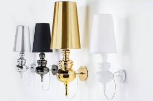 APLICA QUEEN 18, AURIE, DIN ALUMINIU SI PLASTIC, STIL MODERN, B2 - Img 3