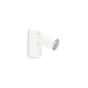 APLICA RUDY AP1 ROUND, ALB, DIN ALUMINIU, STIL MODERN
