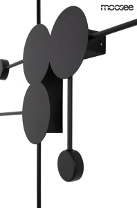 APLICA SHADOW MULTI NEAGRA, CONFECTIONATA DIN METAL, STIL MODERN - Img 3