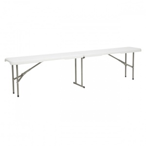 BANCA PLIABILA CATERING 183X28CM, METAL SI HDPE, ARTIM GROUP COLLECTION