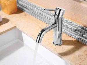 BATERIE LAVOAR LUNGO CROM 1 REA, DESIGN MODERN, MONTAJ CHIUVETA, CALITATE SUPERIOARA, REA