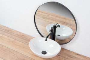 BATERIE REA GUSTO TWO, NEGRU, DESIGN MODERN, MONTAJ PE BLAT, CALITATE SUPERIOARA, REA - Img 2