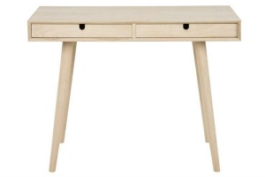 BIROU/CONSOLA CENTURY, STEJAR, 100 CM, DIN MDF SI STEJAR, STIL CLASIC, B2