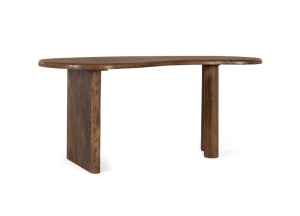 BIROU ELEGANT 172CM, 2194, LEMN DE TEC, MODEL DEOSEBIT, ARTIM GROUP SELECTION