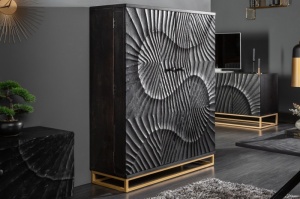 BUFET DE BAR, SCORPION 140CM, LEMN MASIV MANGO 3D, DESIGN RETRO, ARTIM GROUP SELECTION - Img 2