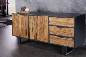 BUFET DE SUFRAGERIE 150CM, BARRACUDA, DIN LEMN MASIV DE MANGO/TEC, ARTIM GROUP - Img 2