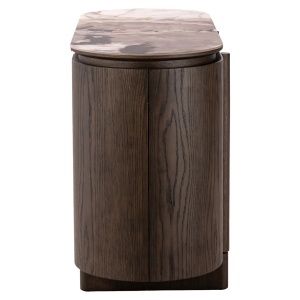 BUFET DINING LANGFORD, REALIZAT DIN METAL, LEMN, MDF SI CERAMICA, CULOARE MARO, DESIGN DEOSEBIT, RICHMOND INTERIORS - Img 4