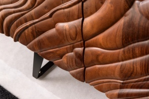 BUFET LIVING 175CM, FLUID 3D, DIN LEMN MASIV DE SALCAM, ARTIM GROUP SELECTION - Img 4