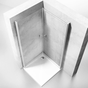 CABINA DE DUS EASY SPACE N2 90X90CM DIN STICLA SECURIZATA CALITATE SUPERIOARA - Img 4