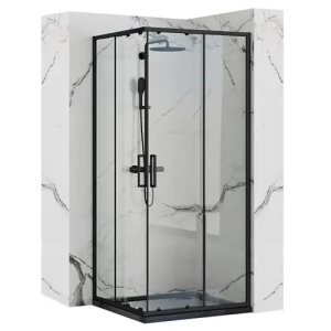 CABINA DE DUS PUNTO 80X80, CU CADITA SAVOY ALBA, CALITATE SUPERIOARA