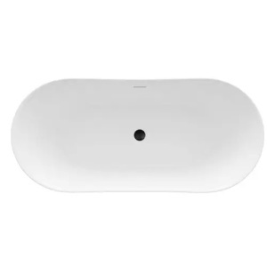 CADA ACRILICA FREESTANDING REA LUSSO SLIM 170, CU CAPAC DOP ALB, CALITATE SUPERIOARA - Img 8