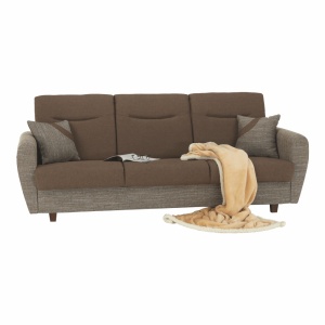 CANAPEA EXTENSIBILA CU 3 LOCURI MILO, MARO, DIN TEXTIL, STIL MODERN, TK