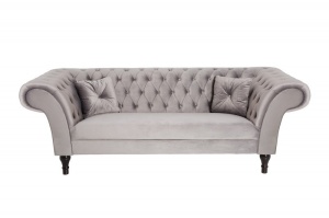 CANAPEA GRI ARGINTIU 220 CM EUPHORIA 38218 DESIGN VINTAGE - Img 6