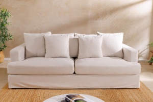 CANAPEA, HEAVEN, 210CM, 3 LOCURI, LEMN, ARCURI SI TESATURA DE IN, ARTIM GROUP SELECTION