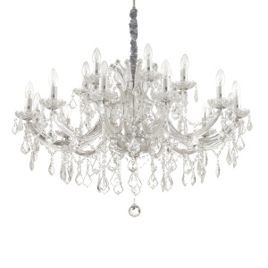 CANDELABRU NAPOLEON SP18, CROM, DIN STICLA, STIL CLASIC