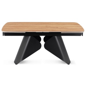 CEL MAI MIC PRET!!!MASA EXTENSIBILA 160-240CM, ARTIM MEBLE, REALIZATA DIN METAL SI CERAMICA, CULOARE MARMURA STEJAR/NEGRU, STIL MODERN - Img 9