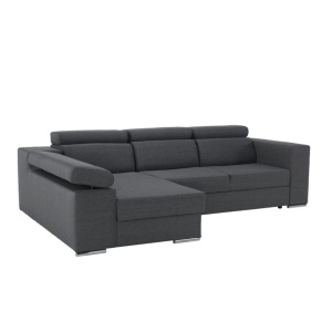 COLTAR DONA ROH, MODEL STANGA, GRI, DIN TEXTIL PORTO, EXTENSIBIL, SPATIU DEPOZITARE, STIL MODERN, TK - Img 4