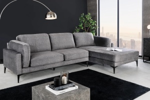 COLTAR DREAPTA, MANHATTEN 295CM, CATIFEA GRI INCHIS, ARTIM GROUP SELECTION