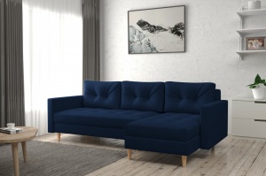 COLTAR EXTENSIBIL SCANDI DIVERSE NUANTE TAPITERIE DIN CATIFEA STIL SCANDINAV