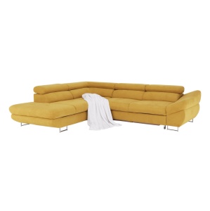 COLTAR FABIA, MODEL STANGA, MUSTAR, DIN TEXTIL/TESATURA, EXTENSIBIL, STIL MODERN, TK - Img 2