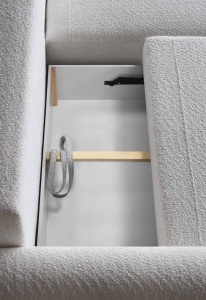 COLTAR, MODEL 2024, OLIVIO L, IN DIVERSE NUANTE, MATERIAL DE CALITATE BOUCLE, DESIGN DEOSEBIT - Img 6