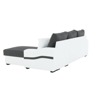 COLTAR OREGON COLT MIC, ALB SI GRI, DIN TEXTIL SI PIELE ECOLOGICA, MODEL DREAPTA, STIL MODERN, TK - Img 7