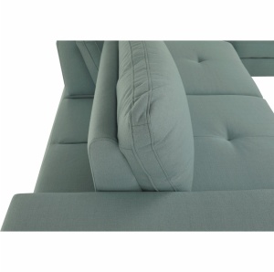 COLTAR SATI, MODEL DREAPTA, MENTOL, DIN TESATURA, EXTENSIBIL, SPATIU DEPOZITARE, STIL MODERN, TK - Img 8