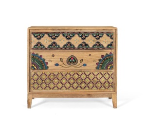 COMODA LIVING, ARTIM 1763, DIN LEMN MASIV DE MANGO, PICTATA MANUAL, ARTIM GROUP SELECTION