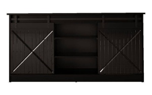 COMODA LIVING, CAMA-GRANERO-KOM-CZ/CZ 160CM, DIN PLACI LAMINATE SI MDF, DESIGN INDUSTRIAL - Img 4