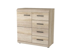 COMODA LIVING LINK 80 STEJAR SONOMA - DESIGN MODERN