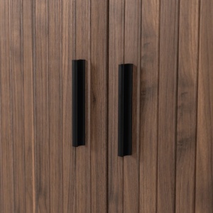 COMODA LIVING, TRISH CU SERTARE 180CM, ARTIM MEBLE, DIN MDF SI FURNIR, CULOARE NUC - Img 7