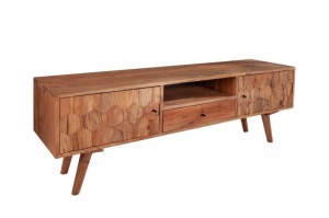 COMODA TV 140CM, DIN LEMN MASIV, MYSTIC, DESIGN VINTAGE, ARTIM GROUP SELECTION - Img 8