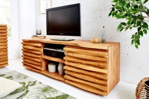 COMODA TV 150CM, RELIEF, DIN LEMN MASIV DE SALCAM, STIL VINTAGE, ARTIM GROUP SELECTION