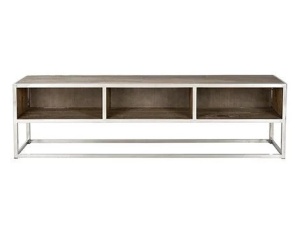 COMODA TV REDMOND, 180 CM, MARO/CROM, DIN LEMN RECICLAT SI METAL, RICHMOND INTERIORS - Img 2