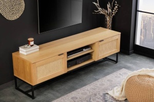 COMODA TV, STIL RETRO, WIENER 160CM, DIN FURNIR SI METAL, COD 41610