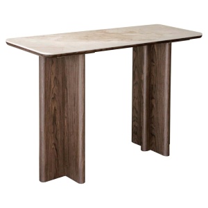 CONSOLA COLSON 214200, CONFECTIONATA DIN MDF, FURNIR SI CERAMICA, CULOAREA MARO, STIL MODERN